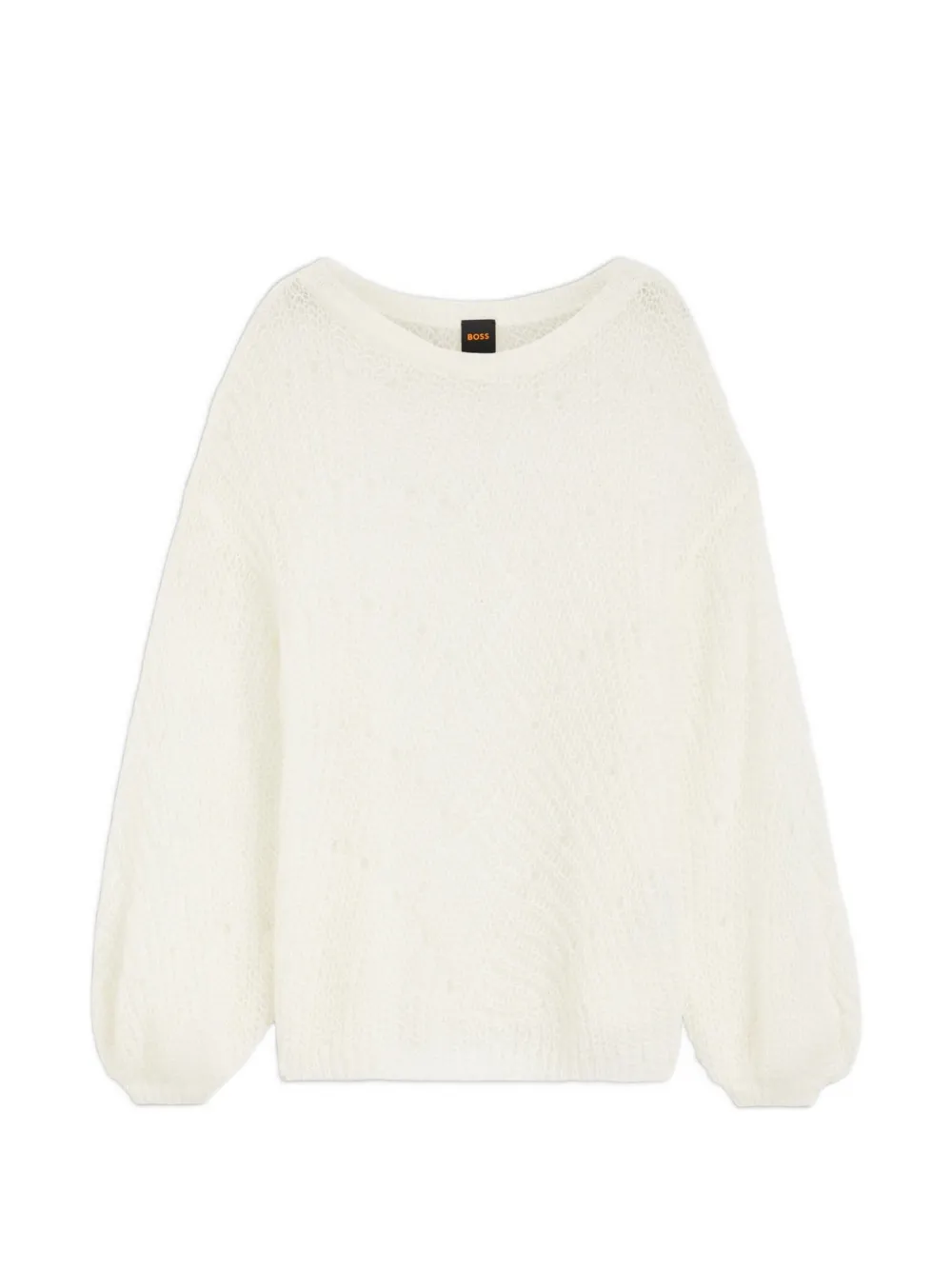 BOSS C_ferignon balloon-sleeve sweater - Toni neutri