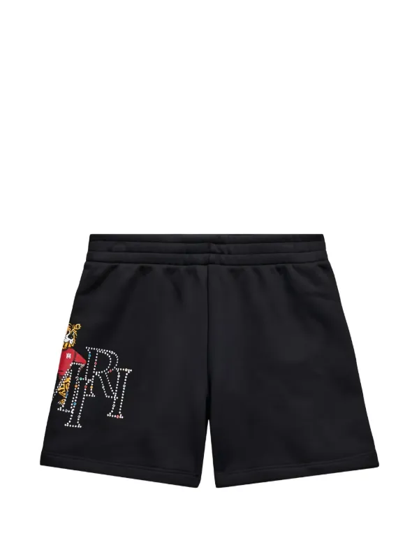 AMIRI KIDS ロゴ ショートパンツ | ブラック | FARFETCH JP