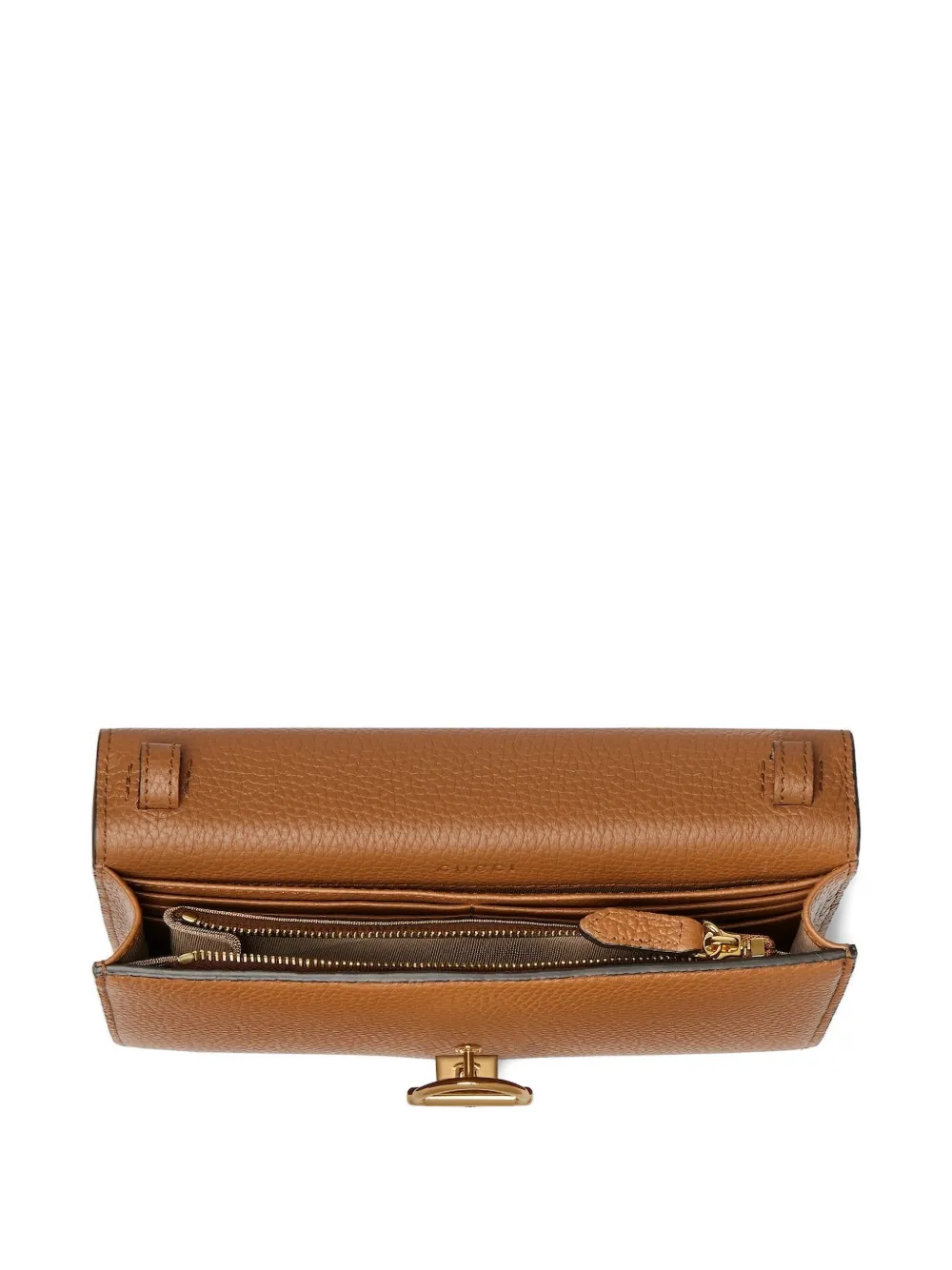 Gucci Horsebit mini-tas met afneembare ketting Bruin
