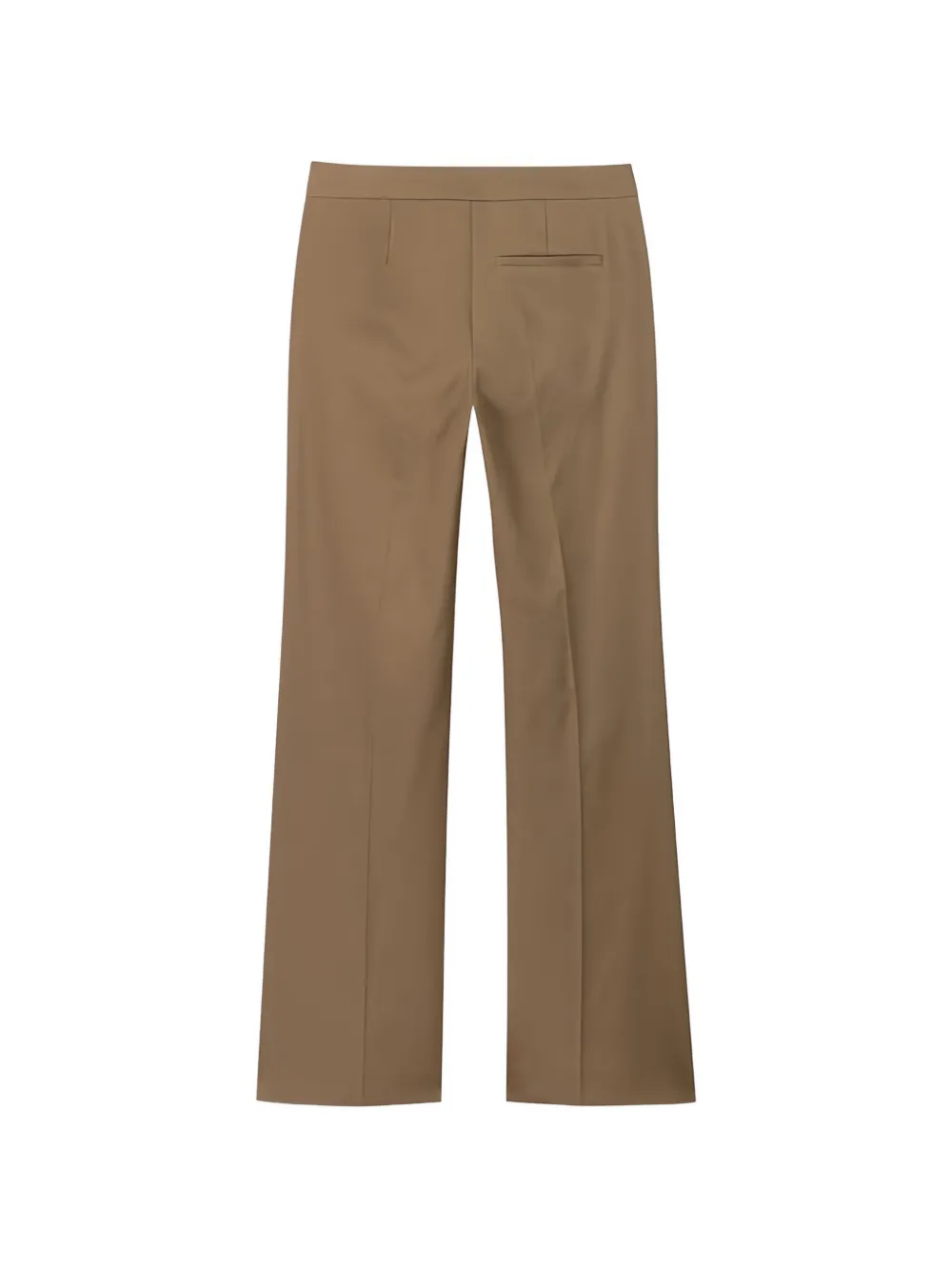  Luisa Cerano Buttoned Flared Trousers - Brown 