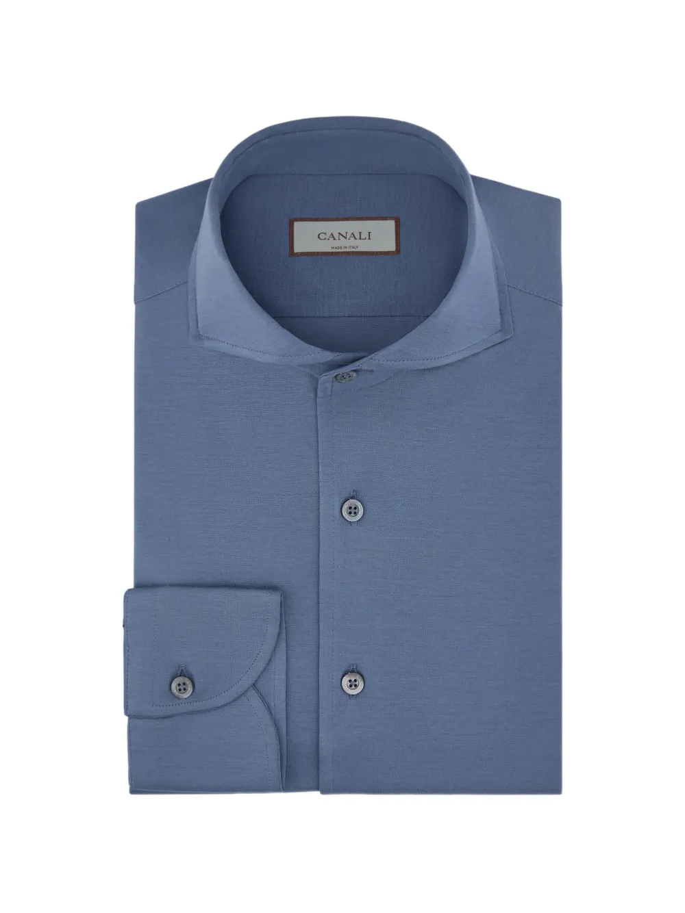 Canali cotton shirt - Blue