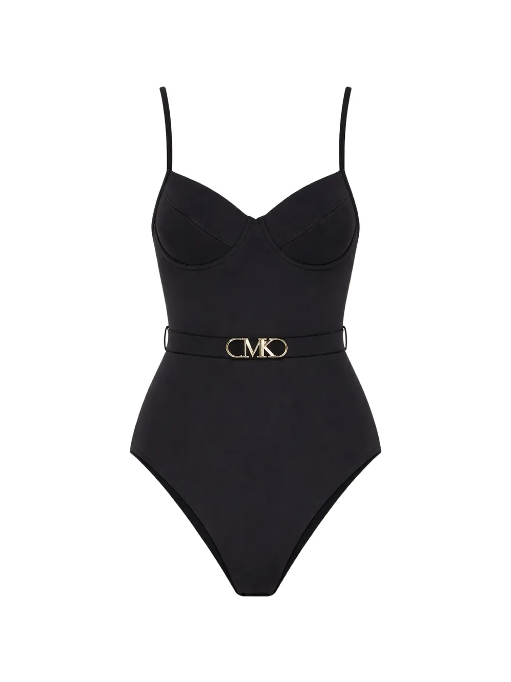 Michael Michael Kors logo swimsuit - Nero