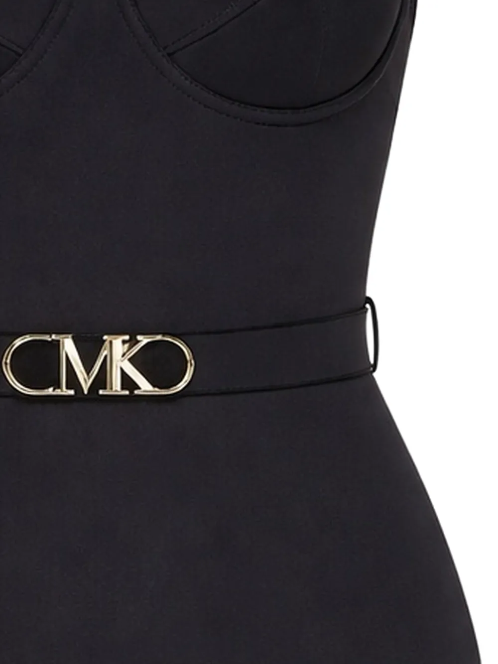  Michael Michael Kors Logo Swimsuit - Black 