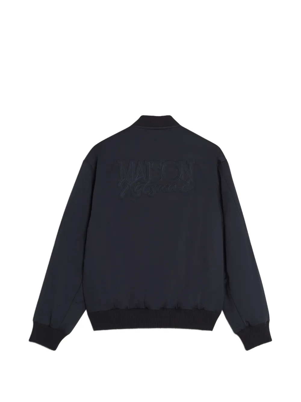 Maison Kitsuné Bomberjack met teddybeer Blauw