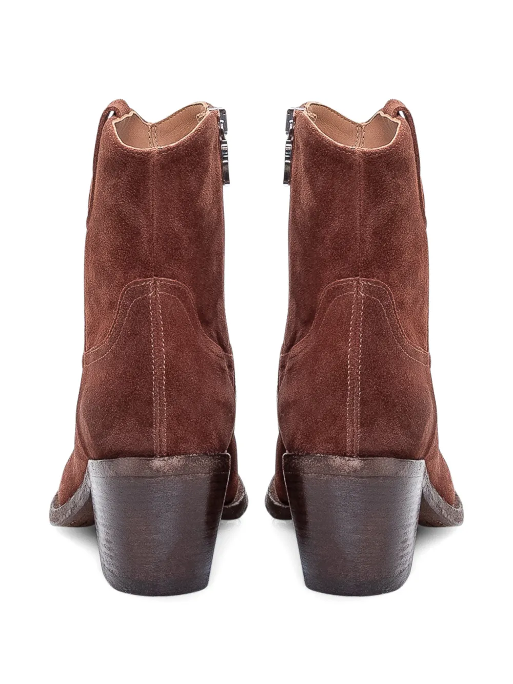  Ducanero Zip-fastening Boots - Brown 