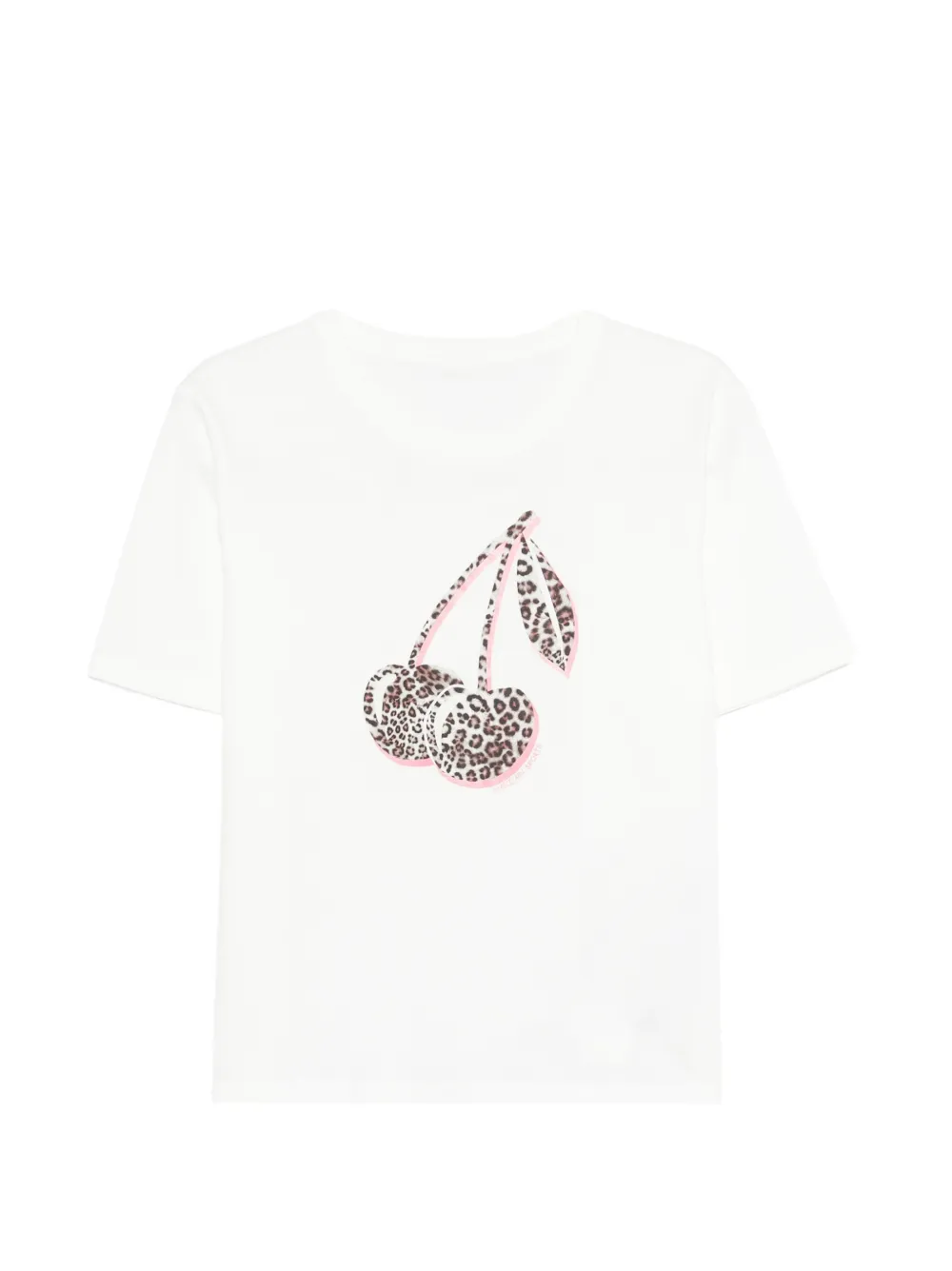 MARCCAIN cherry-print T-shirt - Bianco