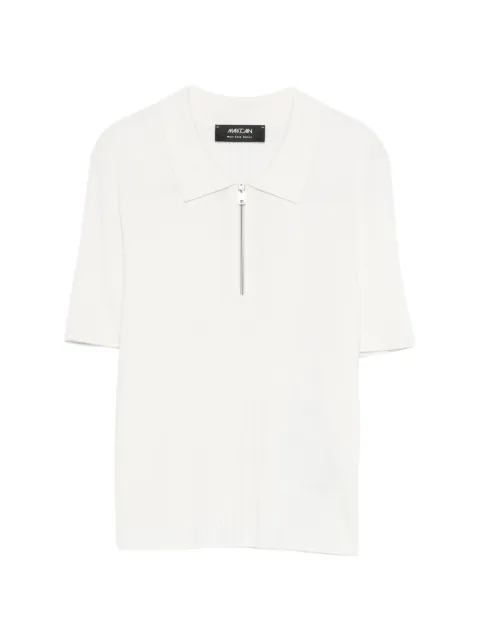 MARCCAIN playera tipo polo con cierre