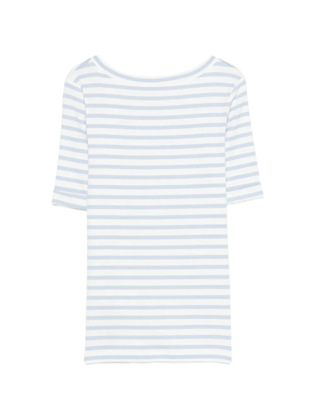  Marccain Striped T-shirt - White 