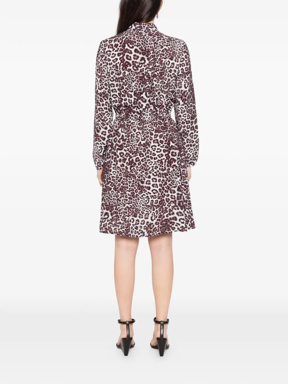 MARCCAIN Mini-jurk met dierenprint en rits Wit