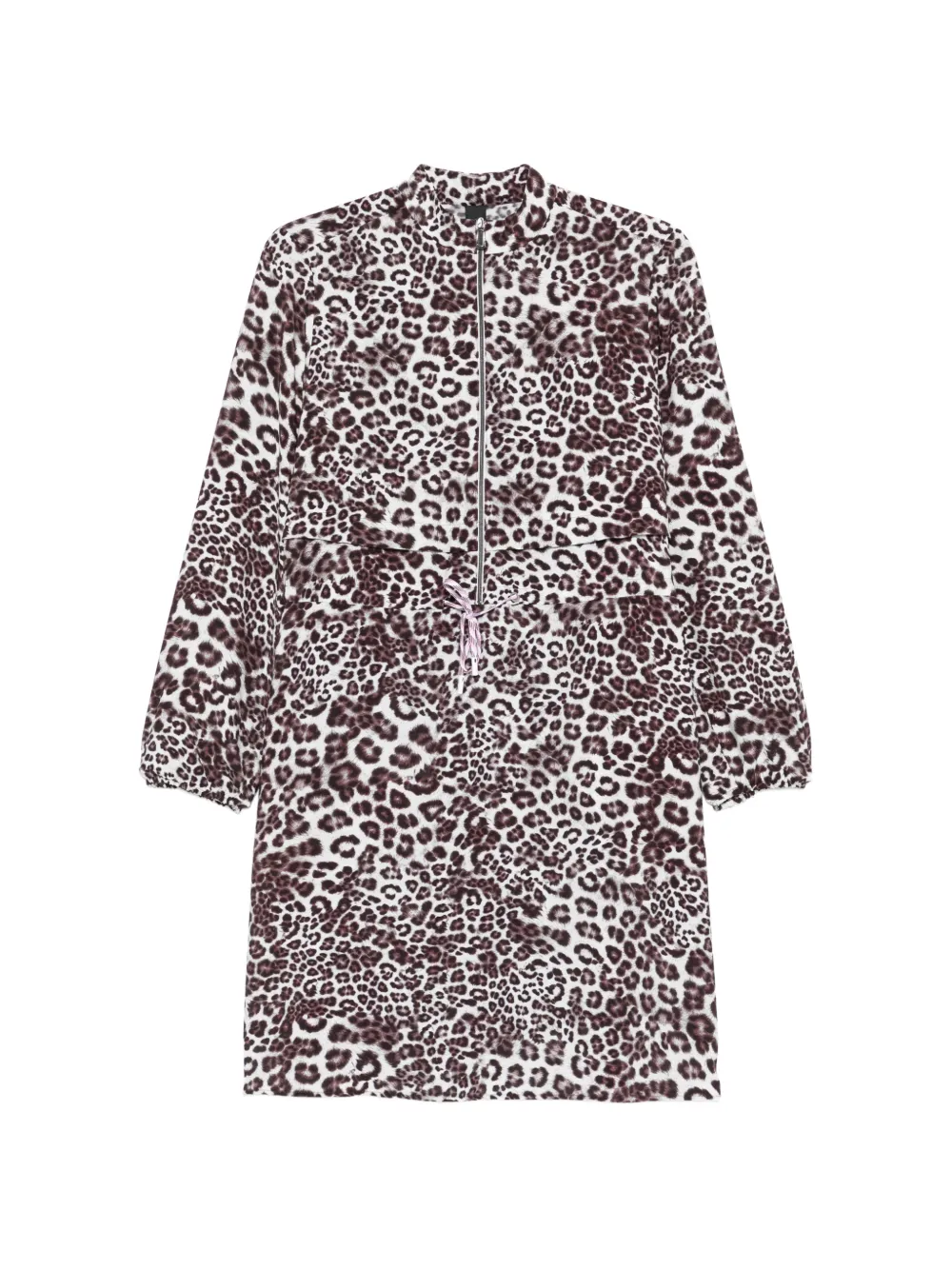 MARCCAIN Abito corto con stampa animalier - Bianco