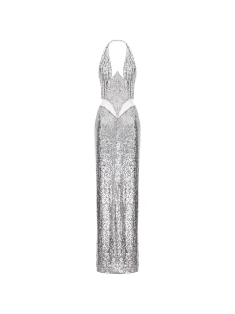 Cristina Savulescu  The Glow sequin maxi dress