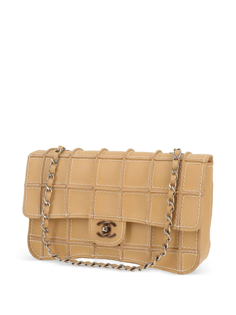 CHANEL Pre-Owned 2003 Timeless Handbag | Neutrals | FARFETCH JO