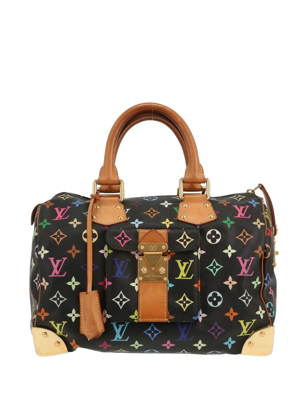 Louis Vuitton Pre-Owned x Takashi Murakami Speedy 30 handbag - Nero