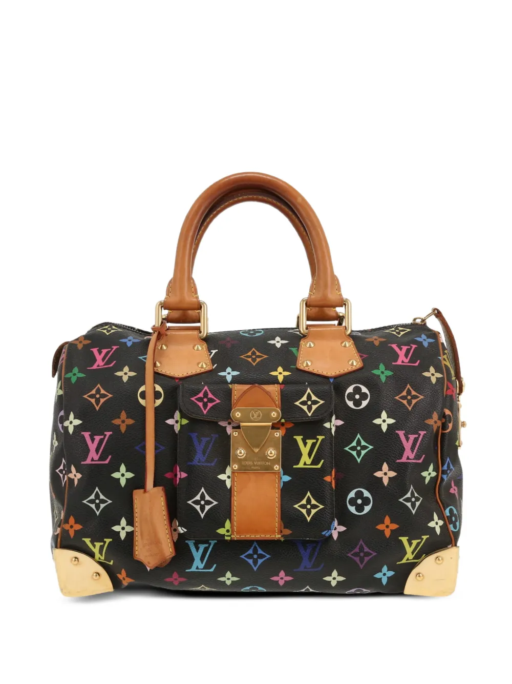 Louis Vuitton Pre-Owned x Takashi Murakami Speedy 30 handbag - Nero