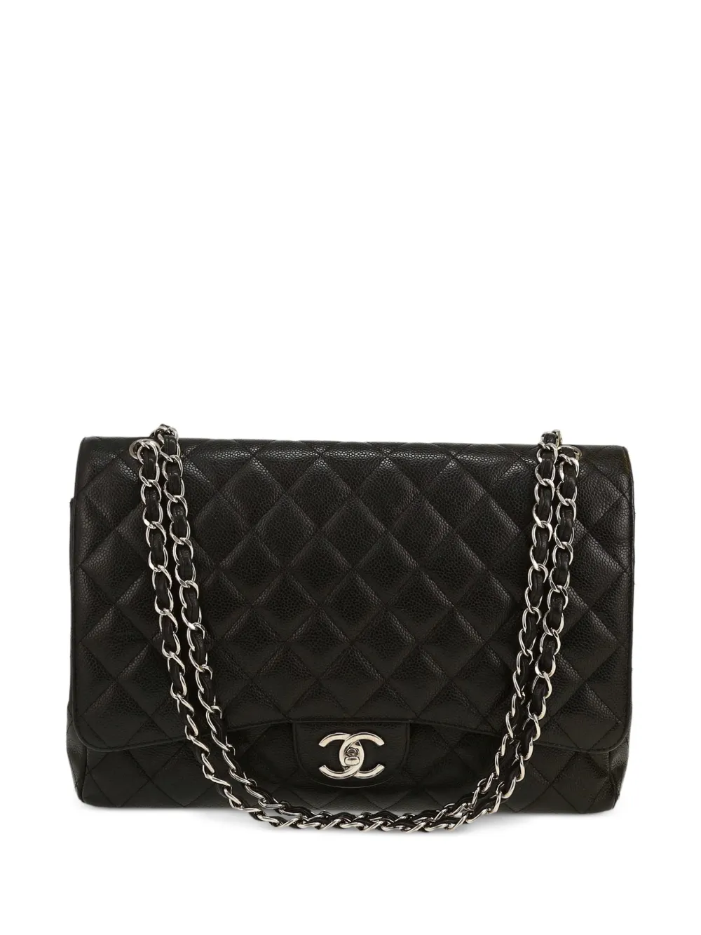 CHANEL Pre-Owned 2012 Timeless Jumbo shoulder bag - Nero