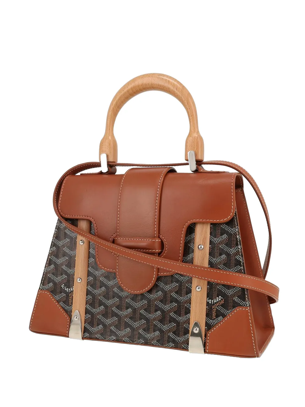 Goyard Pre-Owned 2020s Saigon tote bag - Marrone