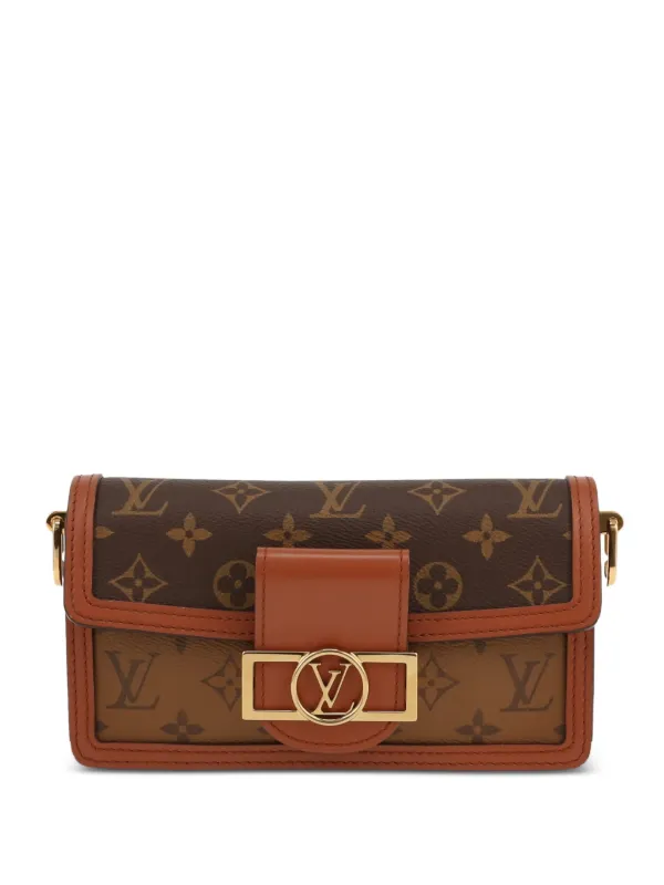 Louis Vuitton Pre-owned 2020s Dauphine Shoulder Bag in Brown