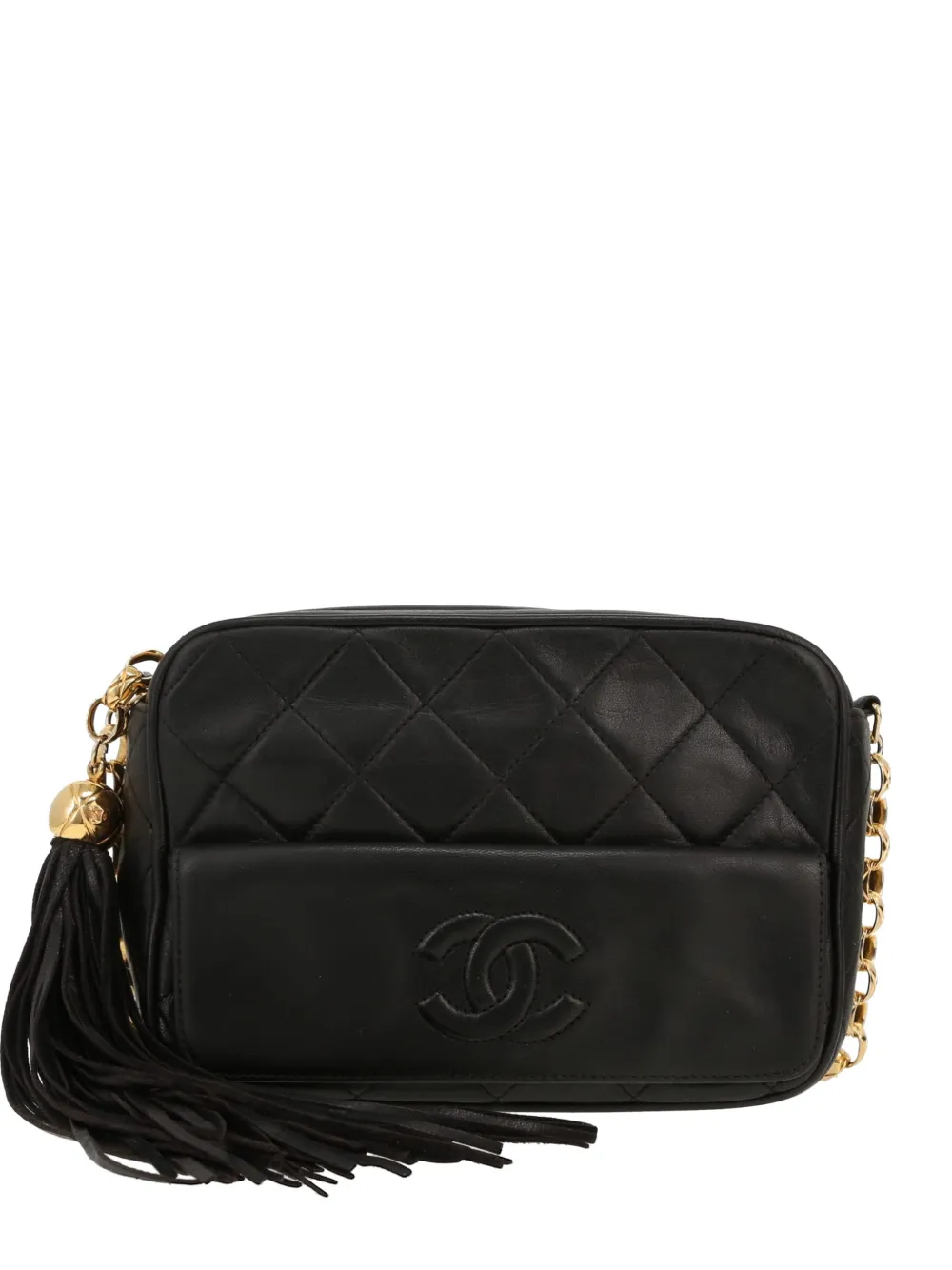 CHANEL Pre-Owned 1991 CC camera bag - Nero