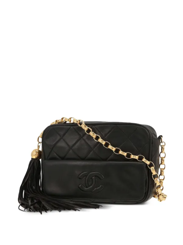 CHANEL Pre-Owned 1991 ココマーク カメラバッグ | ブラック | FARFETCH JP