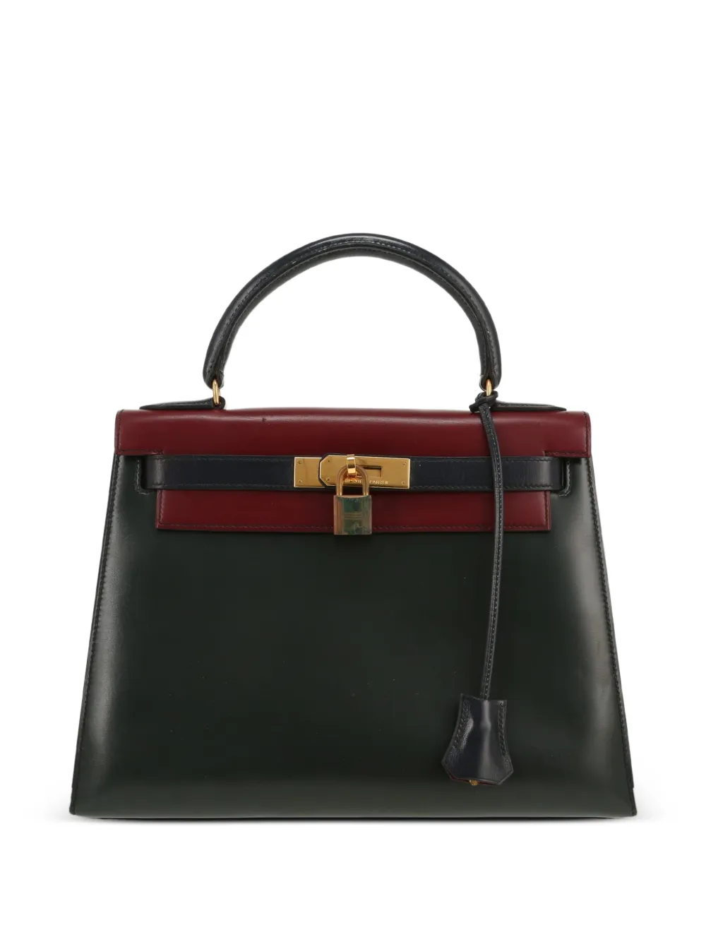 Hermès Pre-Owned 1990 28 Kelly handbag - Verde