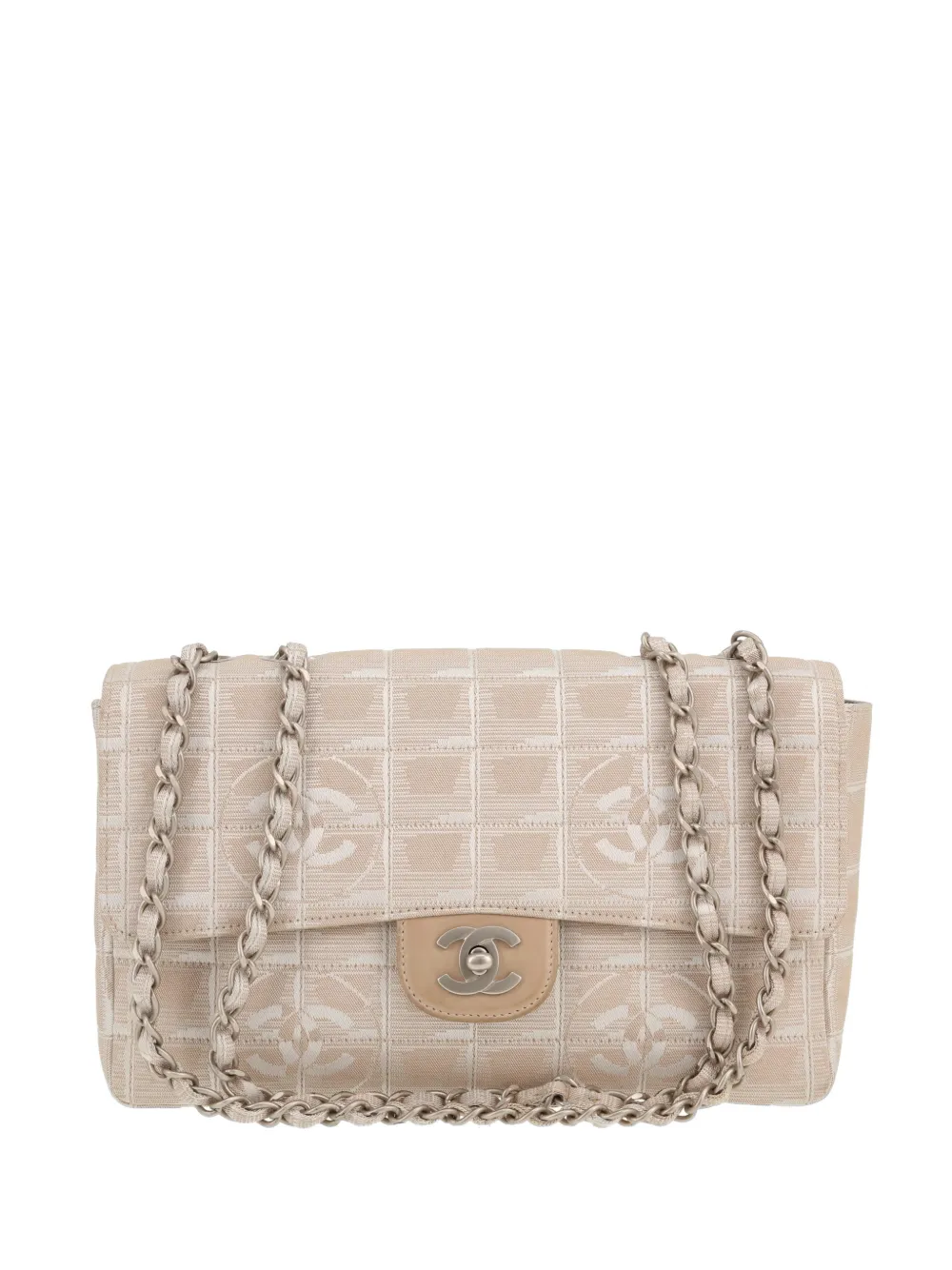 CHANEL Pre-Owned 2002 Choco Bar handbag - Toni neutri