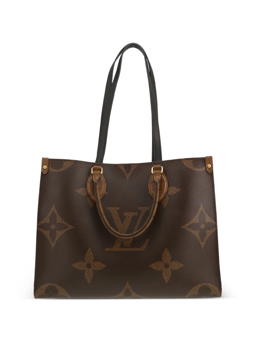 Louis Vuitton Pre-Owned Onthego monogram medium leather bag - Marrone