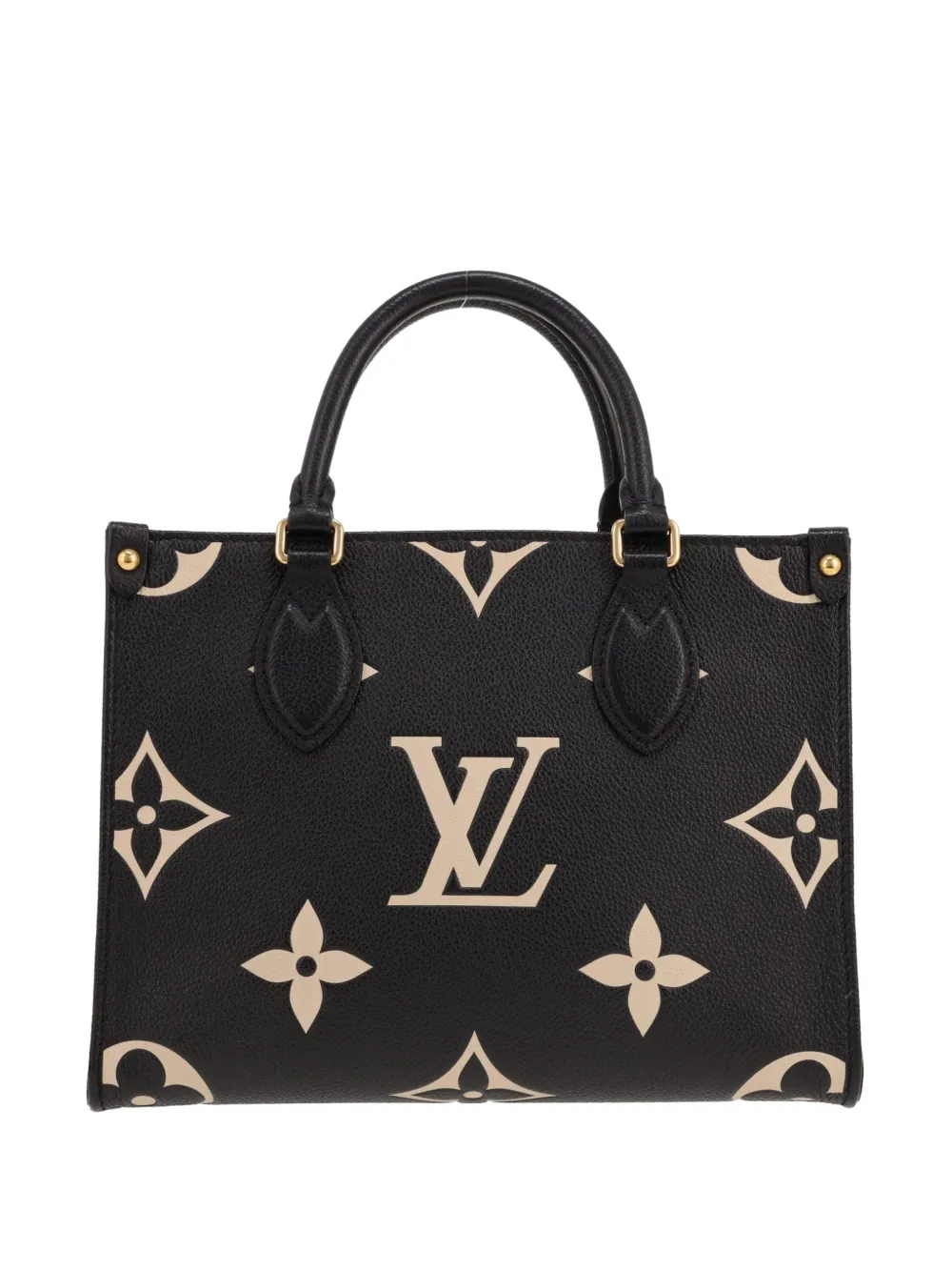 Louis Vuitton Pre-Owned Onthego monogram small leather bag - Nero