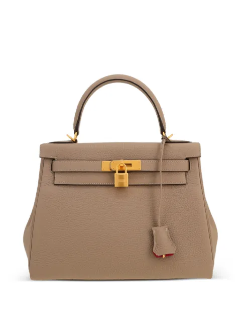 Hermès Pre-Owned 2024 Kelly top-handle leather handbag