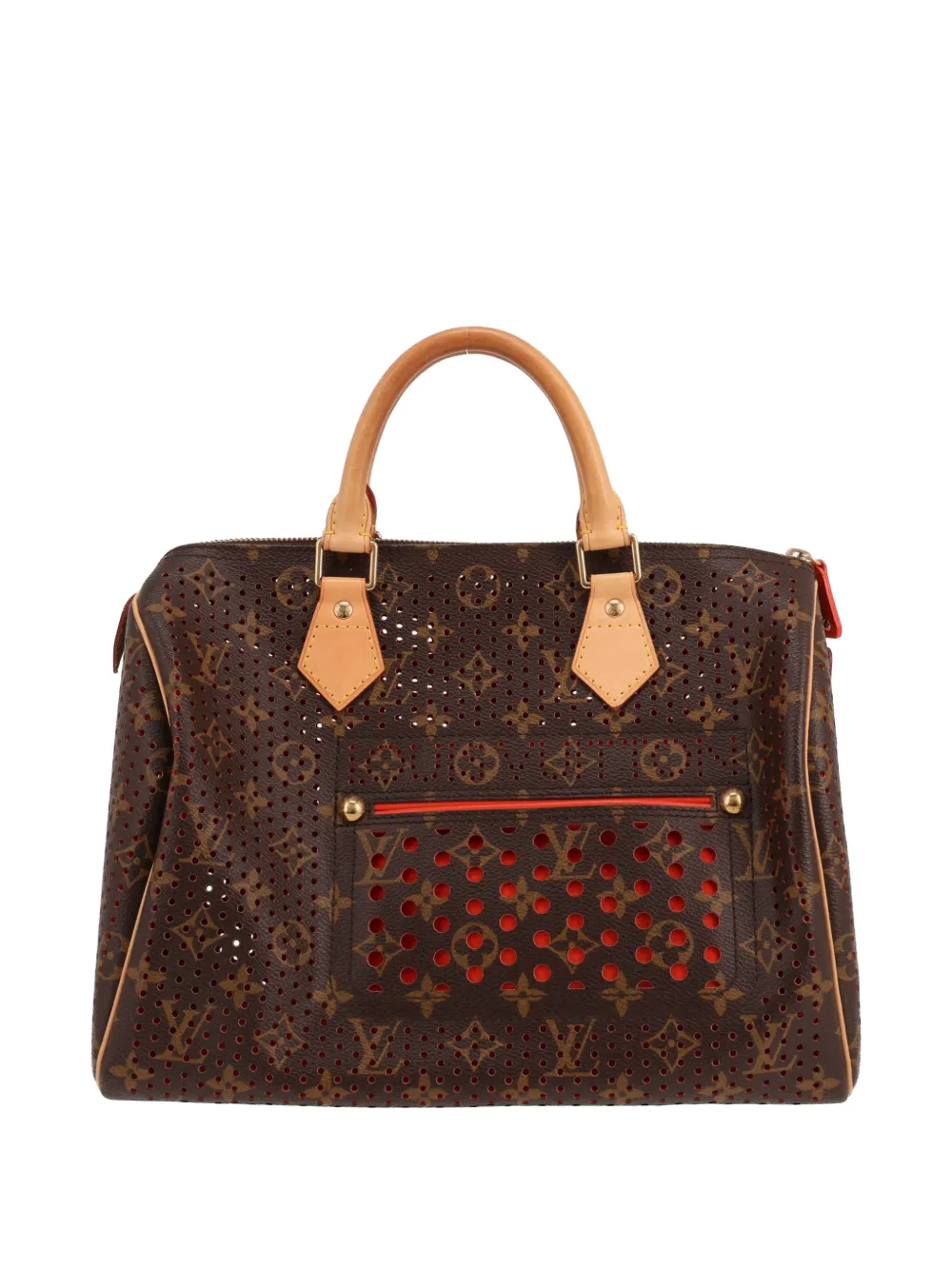 Louis Vuitton Pre-Owned Speedy 30 monogram leather handbag - Marrone