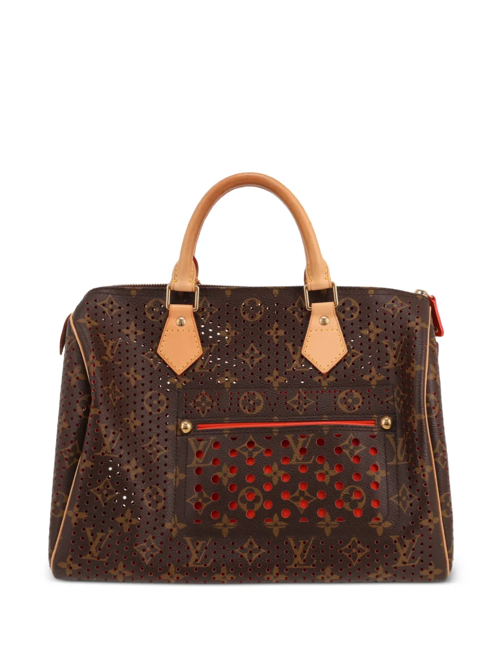 Louis Vuitton Pre-Owned Speedy 30 monogram leather handbag - Marrone