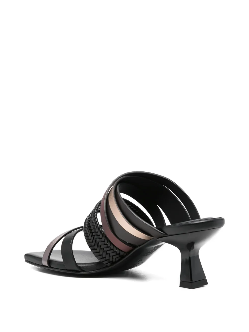  Donnarì Braided-strap Sandals - Black 