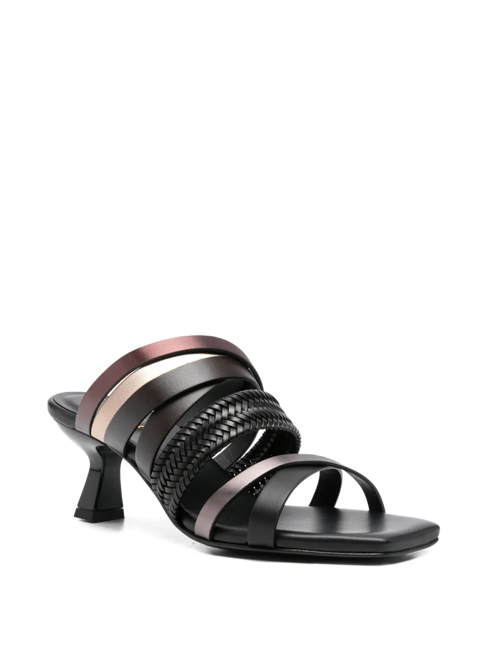  Donnarì Braided-strap Sandals - Black 