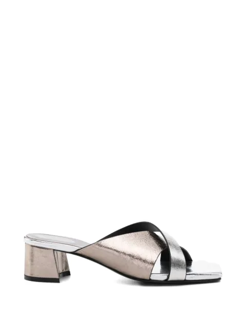 Donnarì crossover-strap leather sandals