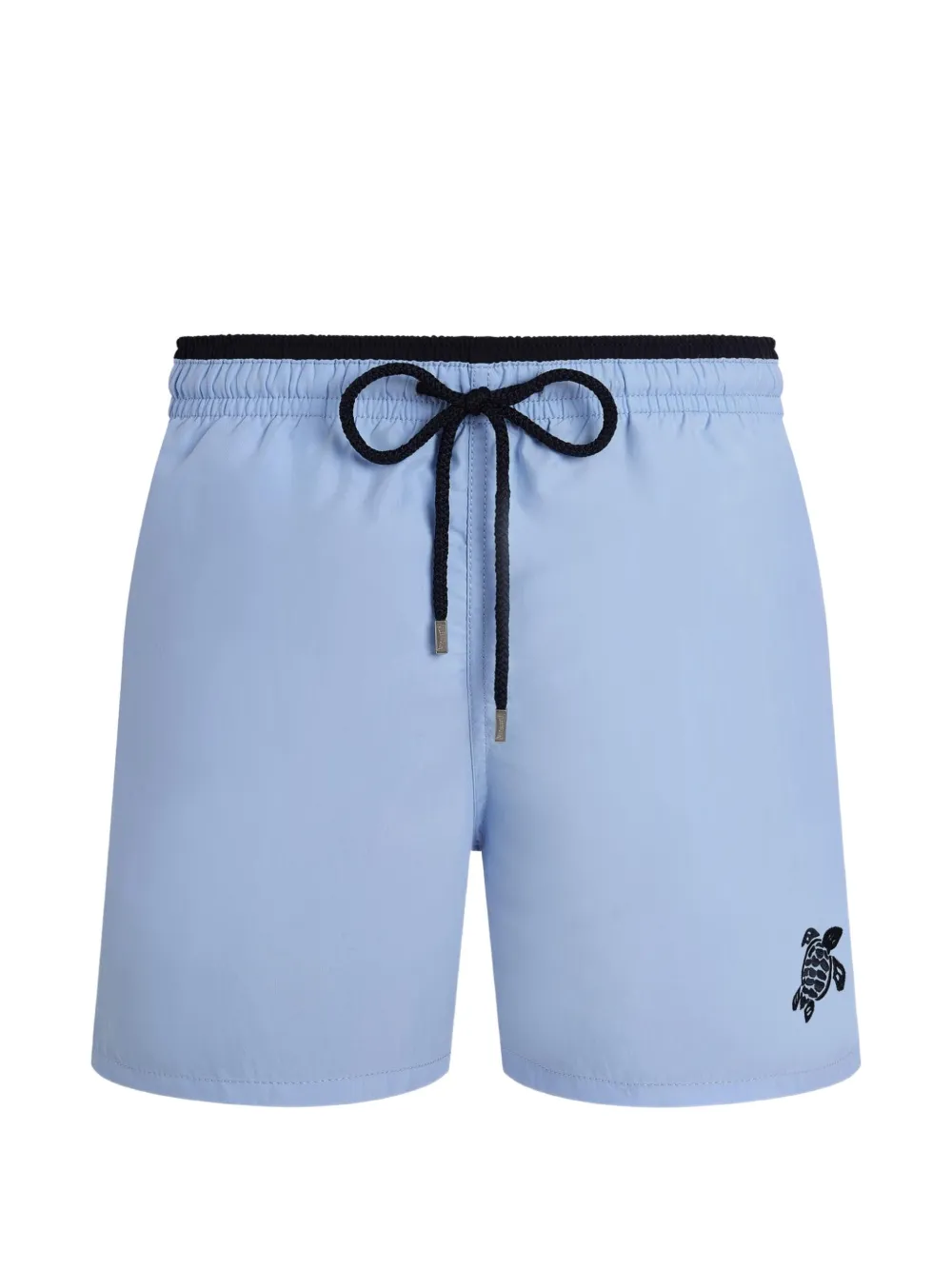 Vilebrequin turtle-embroidery swim shorts - Blau