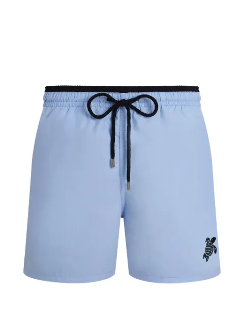 Vilebrequin turtle-embroidery swim shorts