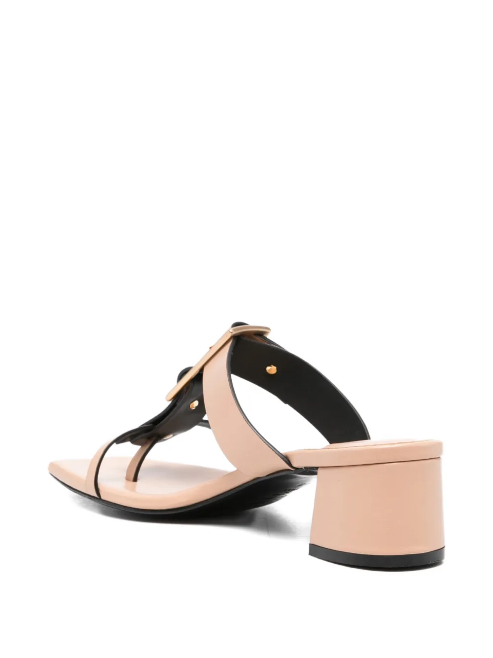  Donnarì Buckle Sandals - Neutrals 