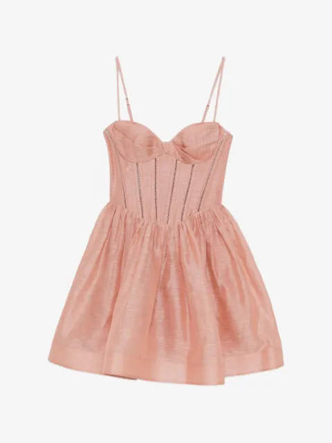 ZIMMERMANN sweetheart-neck mini dress