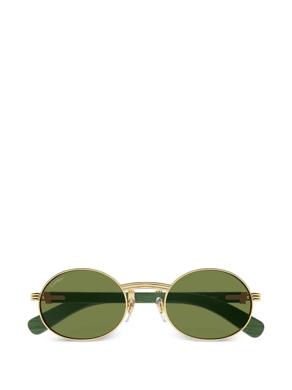 Cartier Eyewear round-frame sunglasses - Gold