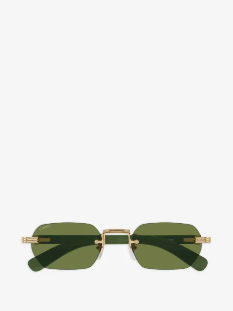 Cartier Eyewear rectangle-frame sunglasses