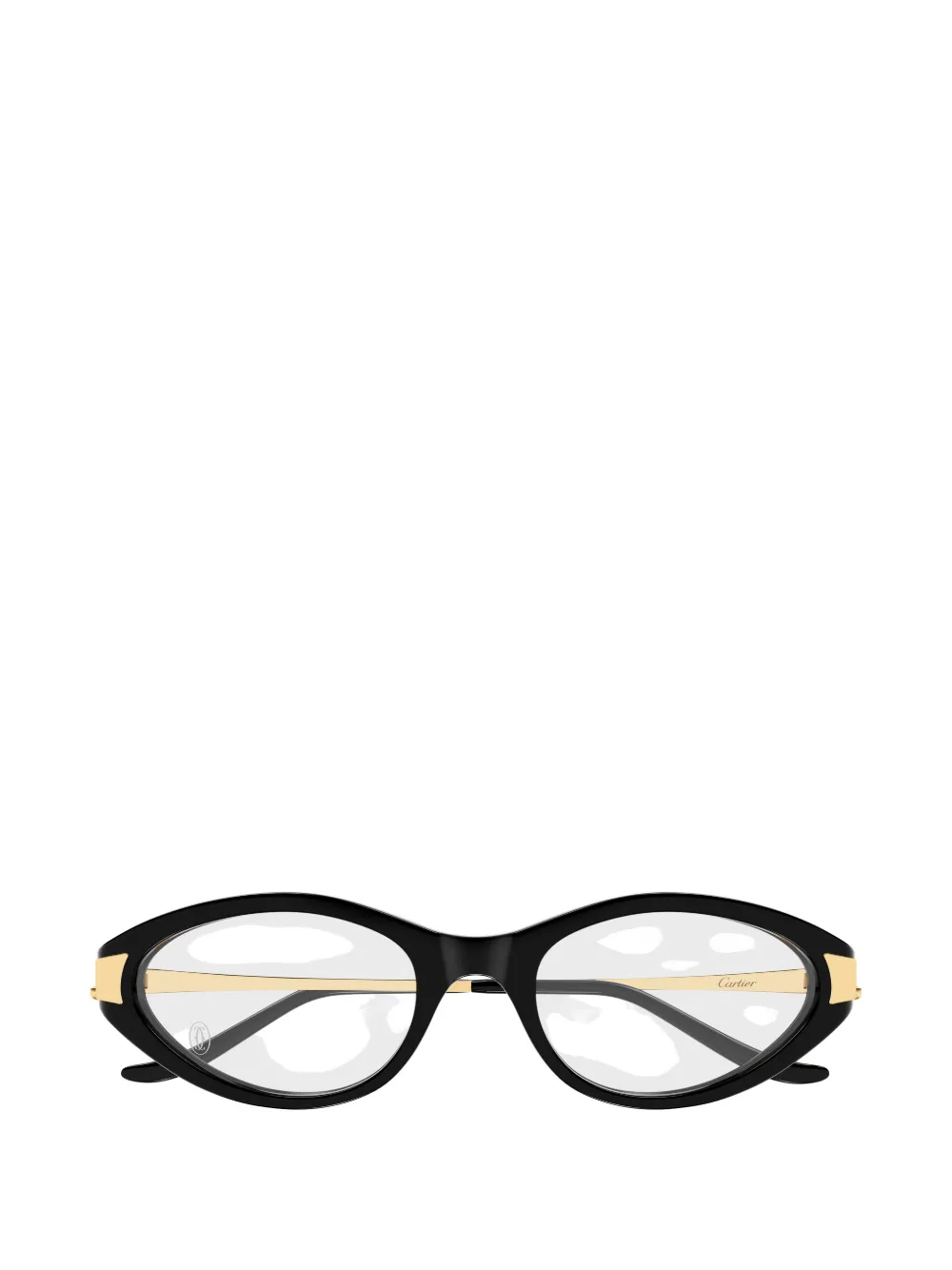 Cartier Eyewear oval-frame glasses - Nero