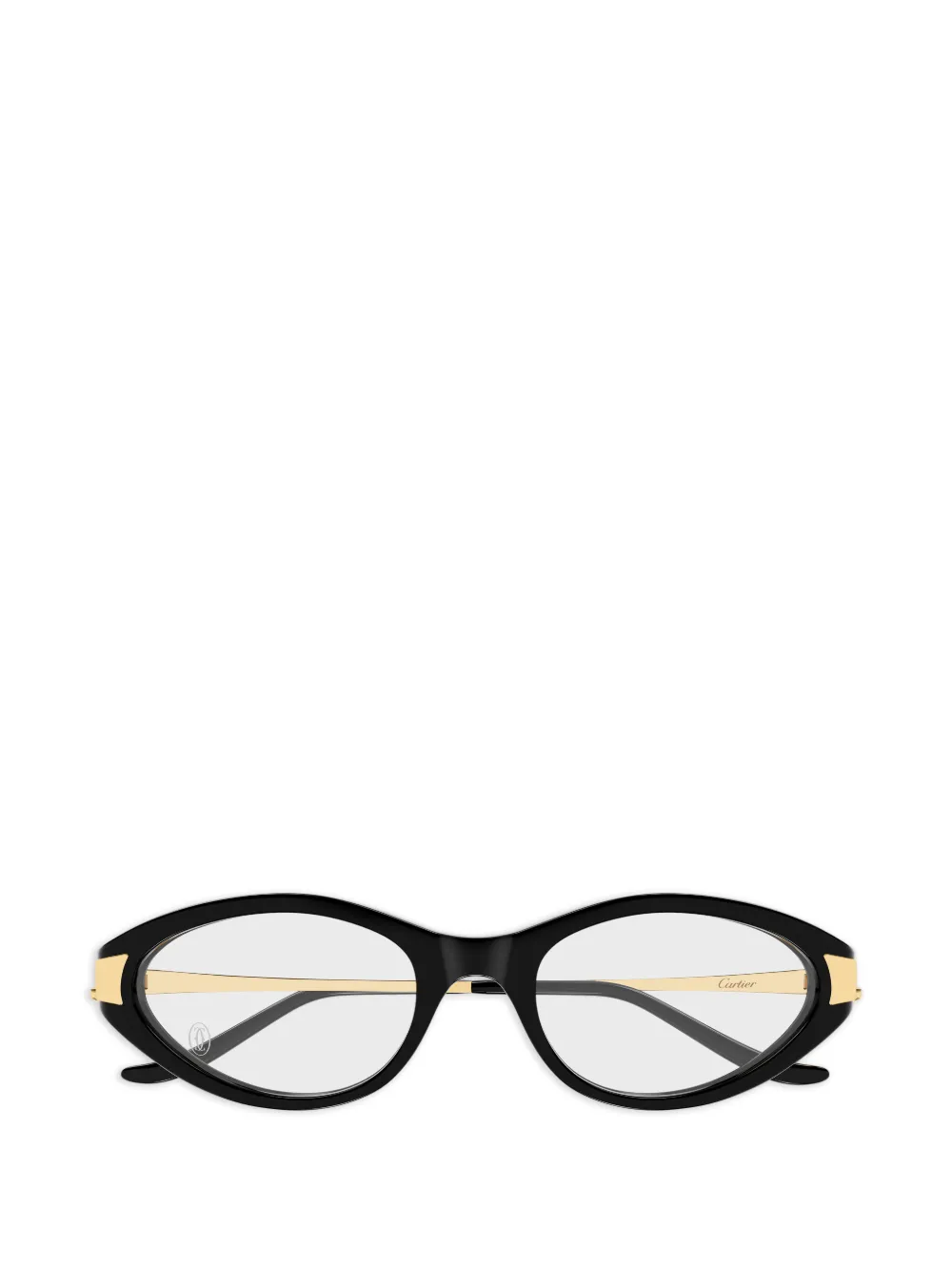 Cartier Eyewear oval-frame glasses - Nero
