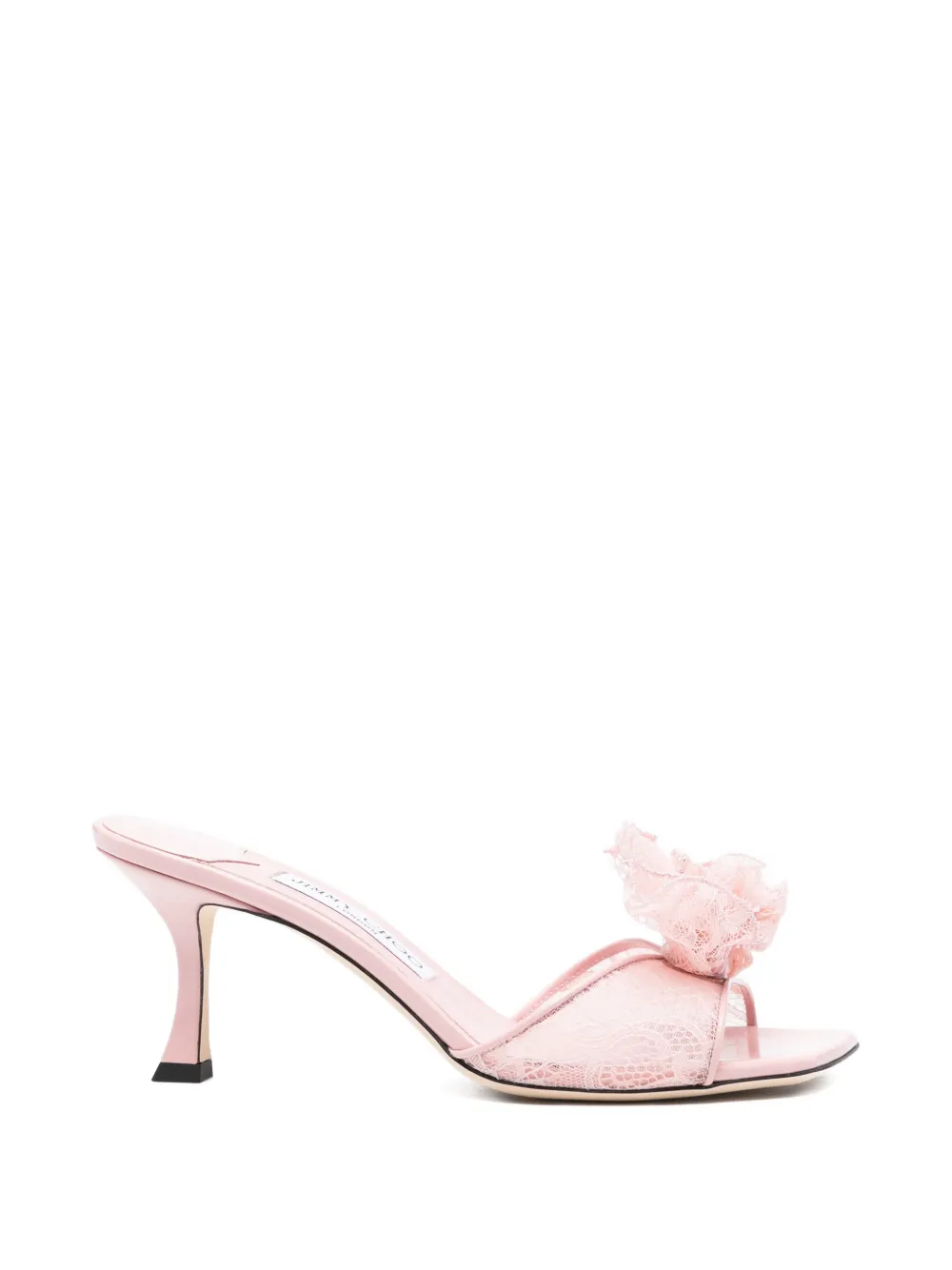 Jimmy Choo Skye Corsage sandalen met kant Roze