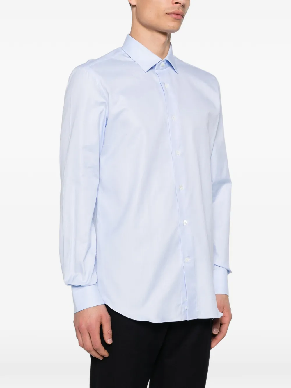  Mazzarelli Buttoned Shirt - Blue 