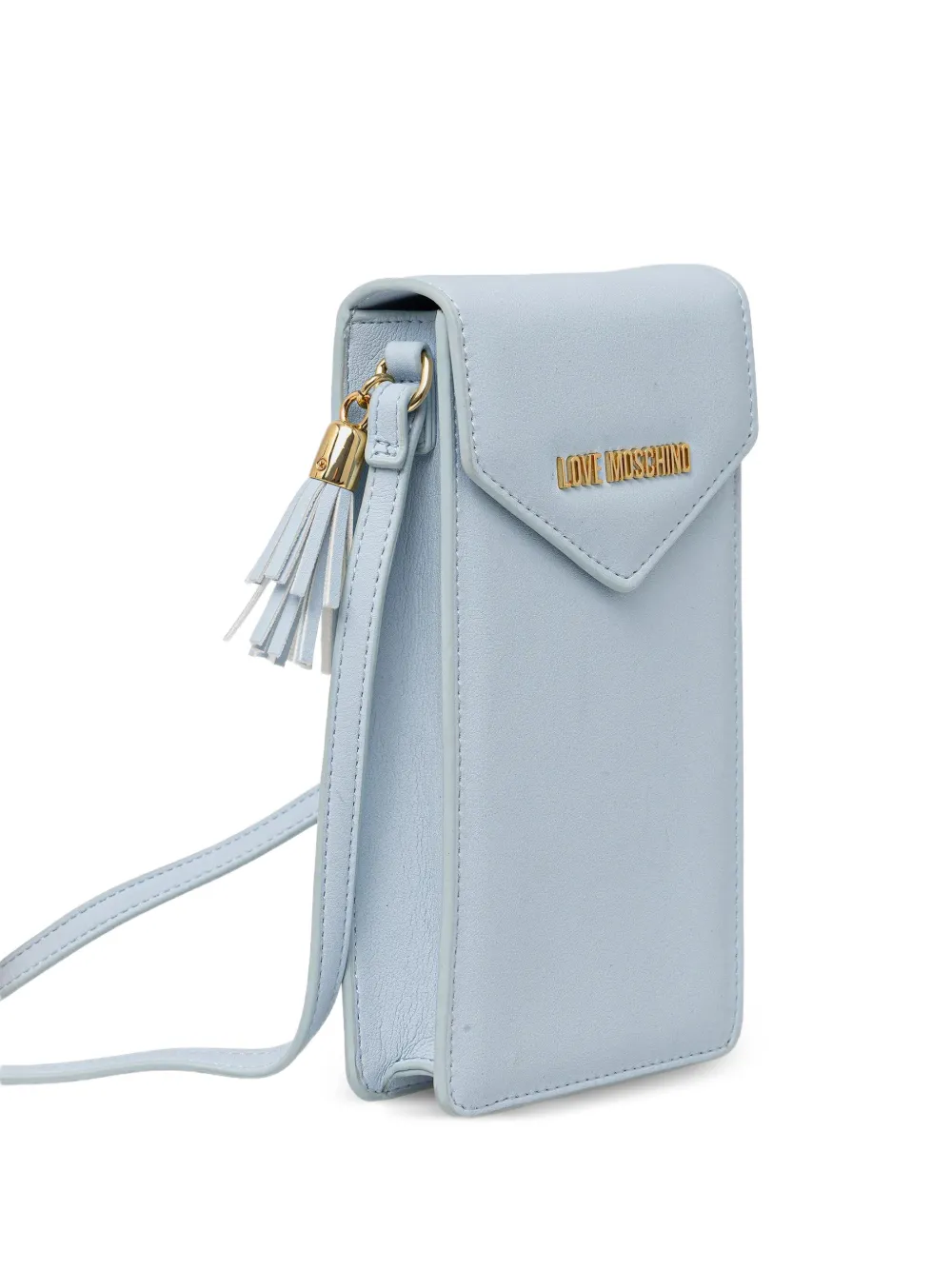 Tassel-Detail Phone Bag