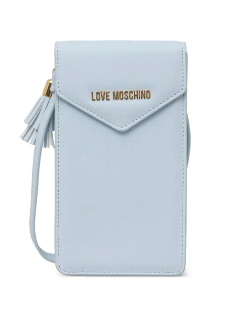 Love Moschino tassel-detail phone bag