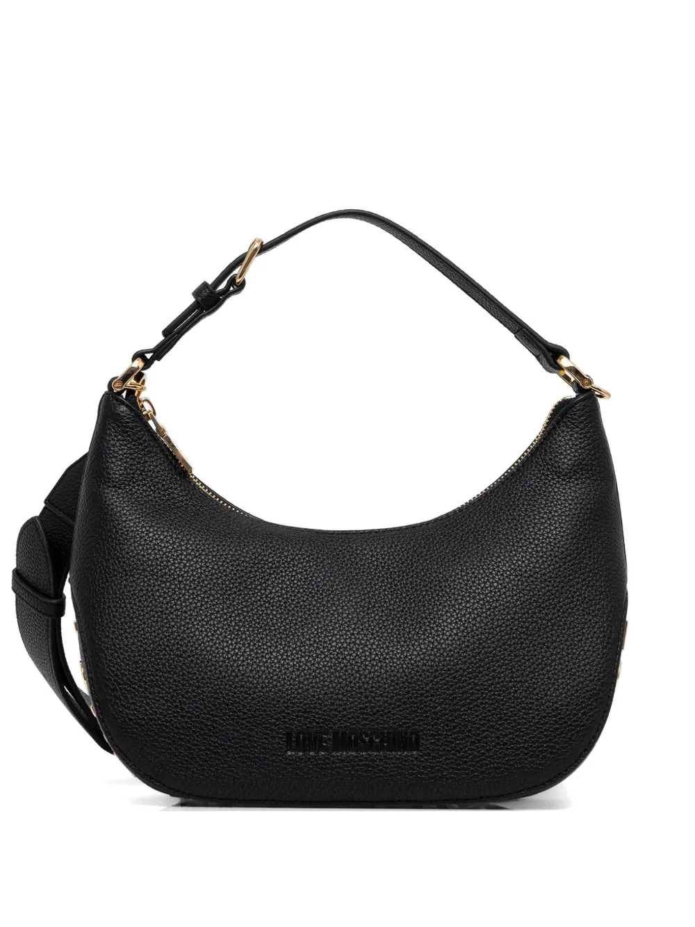 Love Moschino logo-lettering cross body bag - Nero