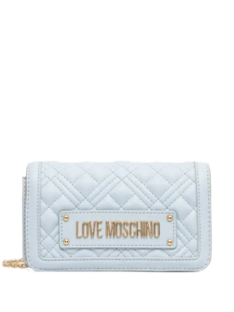 Love Moschino стеганая сумка через плечо с цепочкой