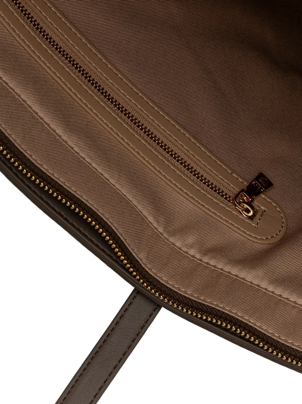 Love Moschino Gewatteerde shopper met logodetail Bruin