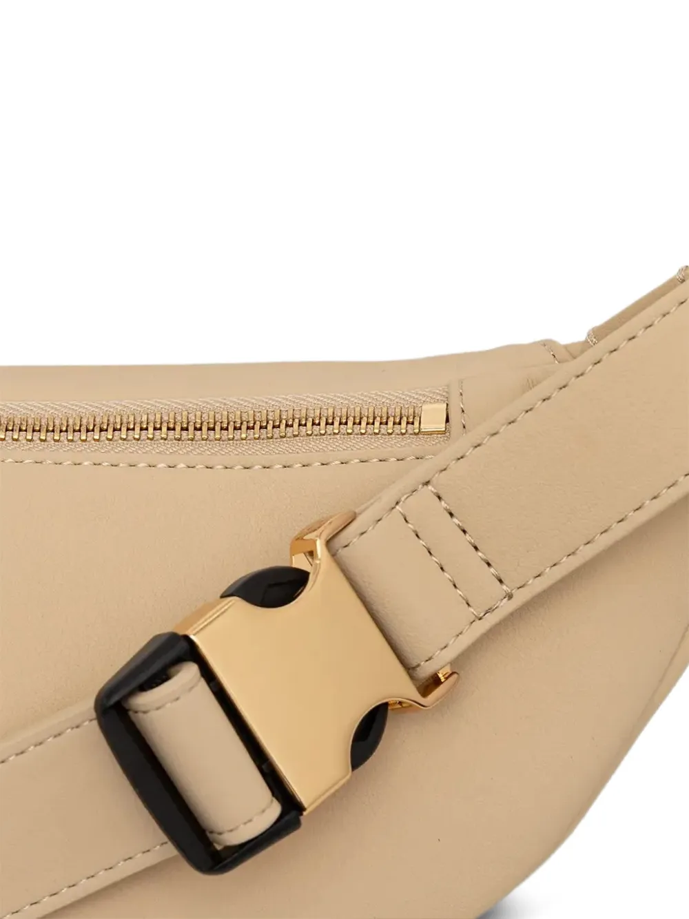 Love Moschino Heuptas met logodetail en gesp Beige