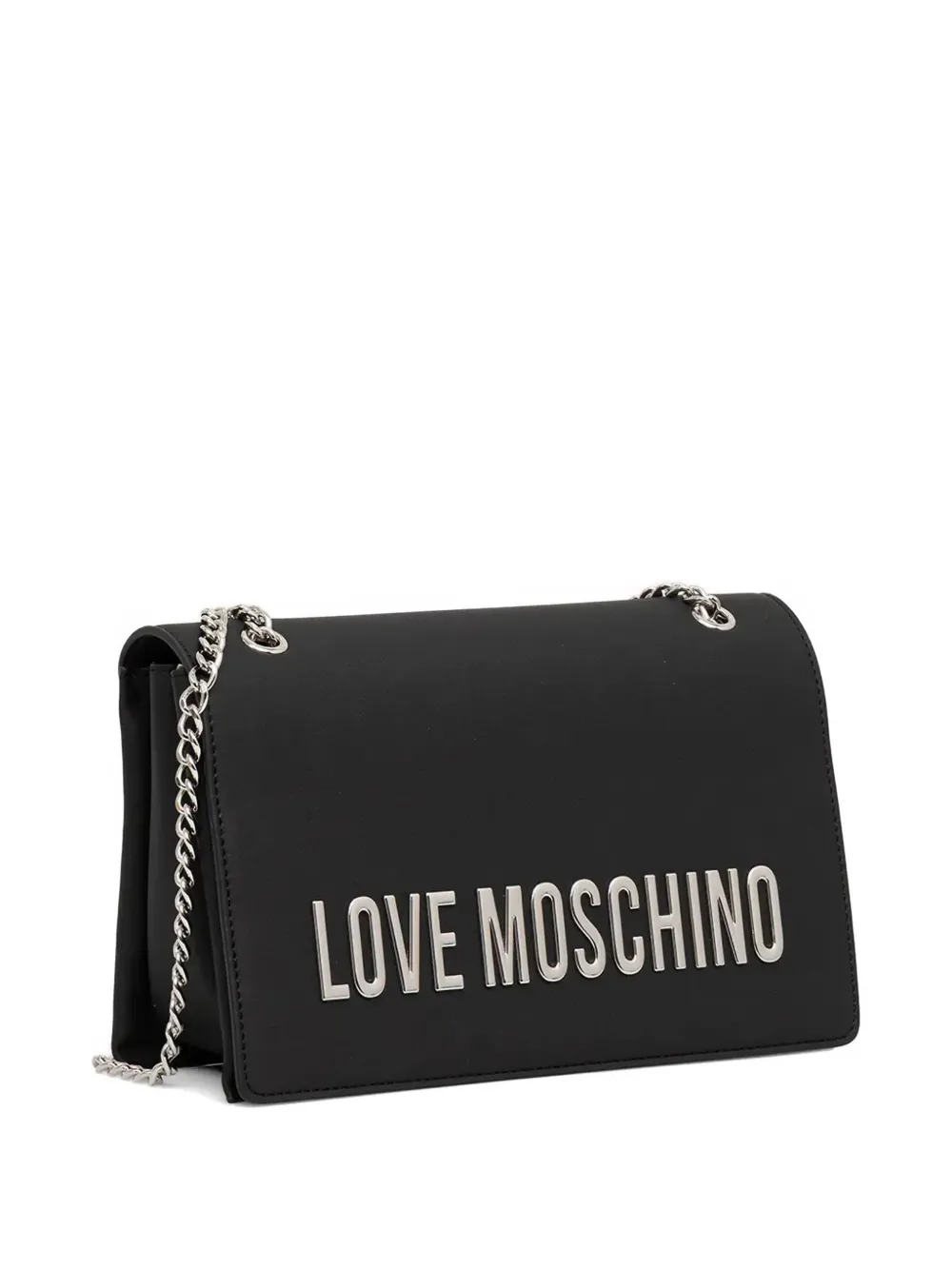 Chain-Strap Logo Cross Body Bag